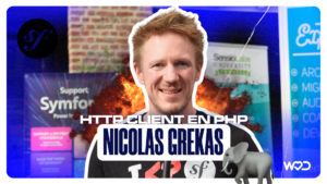 Miniature de la vidéo Interview Nicolas Grekas, 1 er contributeur PHP Symfony