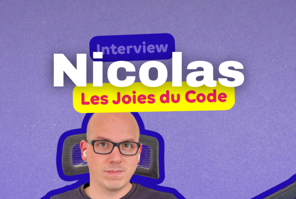 Découvrez Les Joies du Code à travers un échange riche et drôle avec Nicolas. Un moment unique axé sur l'humour et le quotidien des devs !