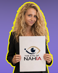 Portrait de Nahia, experte en gourvernance IA, fondatrice de The Eye Of Nahia.