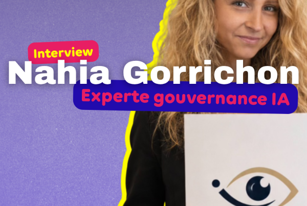 Portrait de Nahia, experte en gourvernance IA, fondatrice de The Eye Of Nahia.